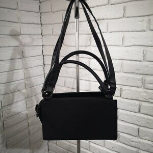 Miche Classic Base Bag Black with Faux Leather Rolled Handles & Shoulder Straps